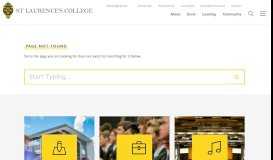 
							         St Laurence's College Mobile App								  
							    