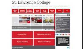 
							         St. Lawrence College								  
							    