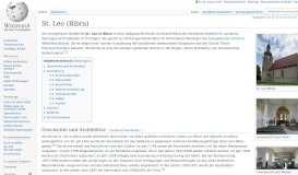 
							         St. Leo (Bibra) – Wikipedia								  
							    