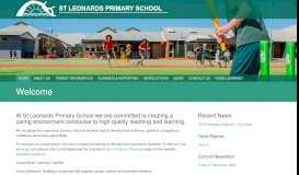 
							         St Leonards Primary School: Home								  
							    