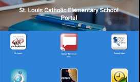 
							         St. Louis Catholic Elementary School Portal - Google Sites								  
							    