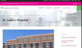 
							         St. Luke's Hospital - New Bedford - Southcoast Health								  
							    