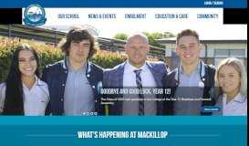
							         St Mary MacKillop College: Home								  
							    