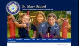 
							         St. Mary School								  
							    