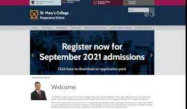 
							         St Mary's College Preparatory School - St. Mary's College, Crosby								  
							    