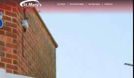 
							         St. Mary's School & College: Homepage								  
							    