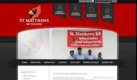 
							         St Matthews K8 School - Calhoun County Public Schools								  
							    