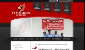 
							         St Matthews K8 School								  
							    