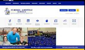 
							         St. Michael-Albertville Schools / Homepage								  
							    