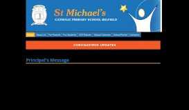 
							         St Michael Catholic Primary School								  
							    