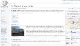 
							         St. Michael School (Malta) - Wikipedia								  
							    