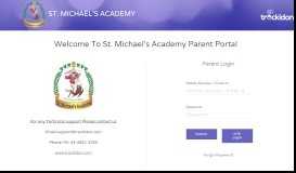 
							         St. Michael's Academy Parent Portal - TrackIdOn								  
							    
