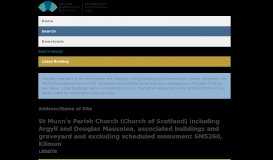 
							         St Munn's Parish Church (Church of Scotland) including Argyll and ...								  
							    