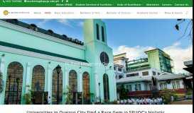 
							         St. Paul University Quezon City								  
							    