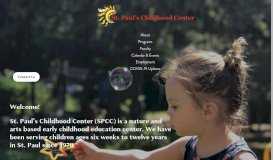 
							         St. Paul's Childhood Center: SPCC Home Page								  
							    