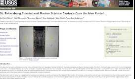 
							         St. Petersburg Coastal and Marine Science Center's Core Archive Portal								  
							    