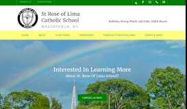 
							         St. Rose of Lima School: Home								  
							    