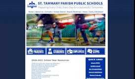 
							         St. Tammany Parish Public Schools								  
							    