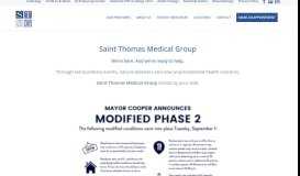 
							         St. Thomas Medical Group | Nashville Physicians| Nashville Medical ...								  
							    