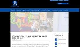 
							         St Thomas More Catholic High School, Crewe - Home								  
							    