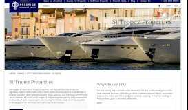 
							         St Tropez Properties For Sale — Prestige Property Group								  
							    