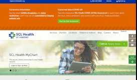 
							         St. Vincent Healthcare | Billings, MT | SCL Health								  
							    