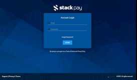 
							         Stack Pay Merchant Portal								  
							    