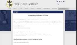 
							         Stack Sports Login - Total Futbol Academy								  
							    