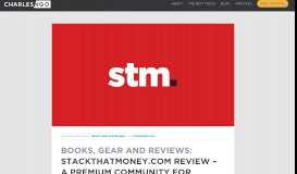 
							         StackThatMoney.com Review – a PREMIUM Community for ...								  
							    