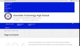 
							         Staff Access - Doonside Technology High School								  
							    