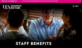 
							         Staff Benefits - UEA								  
							    