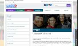 
							         Staff - Caddo Parish Schools								  
							    