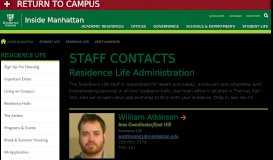 
							         Staff Contacts | Office of Residence Life | Manhattan College ...								  
							    