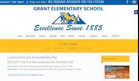 
							         Staff Development - Grant School								  
							    
