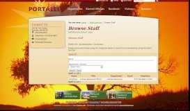
							         Staff Directory / Browse Staff / Portales, NM - City of Portales								  
							    