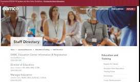 
							         Staff Directory – East Alabama Medical Center								  
							    