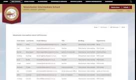 
							         Staff Directory / Home - Duneland School Corporation								  
							    