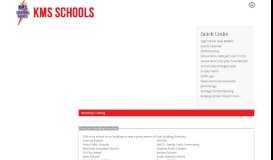 
							         Staff Directory - KMS Public Schools								  
							    