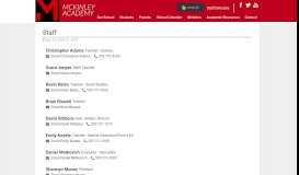 
							         Staff Directory | McKinley Academy								  
							    