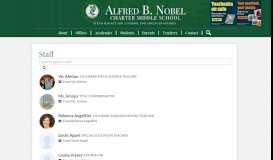 
							         Staff Directory | Nobel Middle School								  
							    