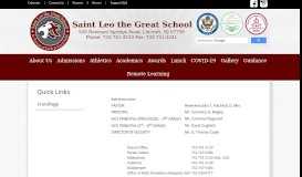 
							         Staff Directory - Saint Leo the Great School								  
							    