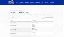 
							         Staff Directory | Sheridan County School District #2								  
							    