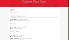 
							         Staff Directory | Slippery Rock Area SD - Slippery Rock Area School ...								  
							    