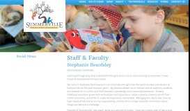 
							         Staff & Faculty – Summerville Nursery School								  
							    