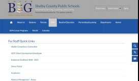 
							         Staff / Homepage - Shelby County Public Schools - Kyschools.us								  
							    