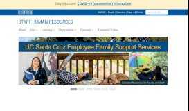 
							         Staff Human Resources - University of California ... - UC Santa Cruz								  
							    