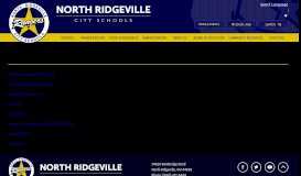 
							         Staff Links Page for Mobile View - North Ridgeville City Schools								  
							    