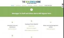 
							         Staff Links - The New Jewish Home								  
							    