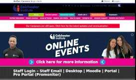 
							         Staff Login | Email, Moodle & Remote Desktop Access Colchester ...								  
							    