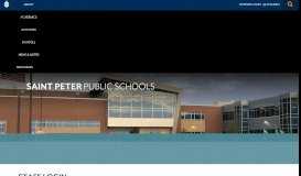 
							         Staff Login - Saint Peter Public Schools								  
							    
